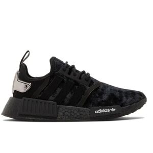 NIB Adidaz Black Velvet NMD_R1 Triple Black Sneakers